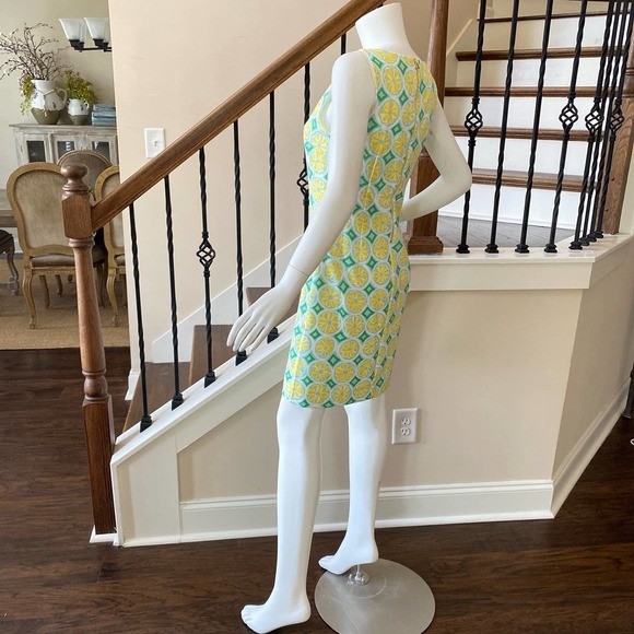 NWT Sail to Sable Lemon Mini Shift Dress, Medium, DD0481 - Picture 6 of 14